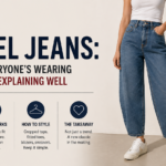 Barrel Jeans: The Shape Everyone’s Wearing and Nobody’s Explaining Well