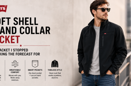 Levi's Soft Shell Stand Collar Jacket: The Jacket I Stopped Checking the Forecast For
