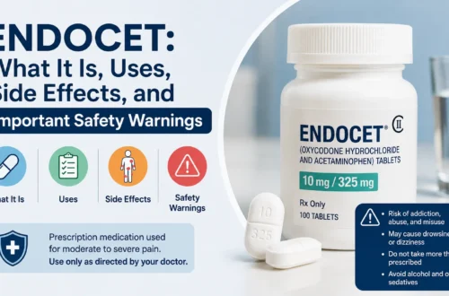 Endocet: What It Is, Uses, Side Effects, and Important Safety Warnings