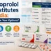 Substitutes of metoprolol in India, including common beta-blocker alternatives and treatment options