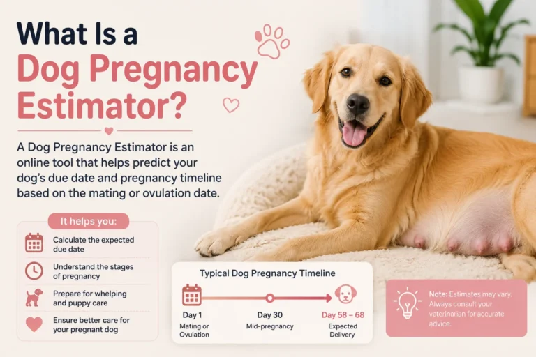 Dog Pregnancy Estimator – Calculate Your Dog’s Expected Due Date