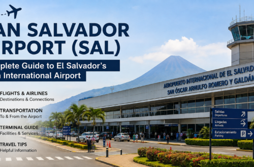 San Salvador Airport (SAL) terminal in El Salvador with travel and transportation information
