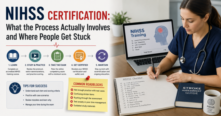 NIHSS Certification: What the Process Actually Involves and Where People Get Stuck