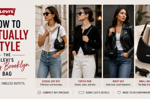 How to Actually Style the Levi's Baby Brooklyn Bag