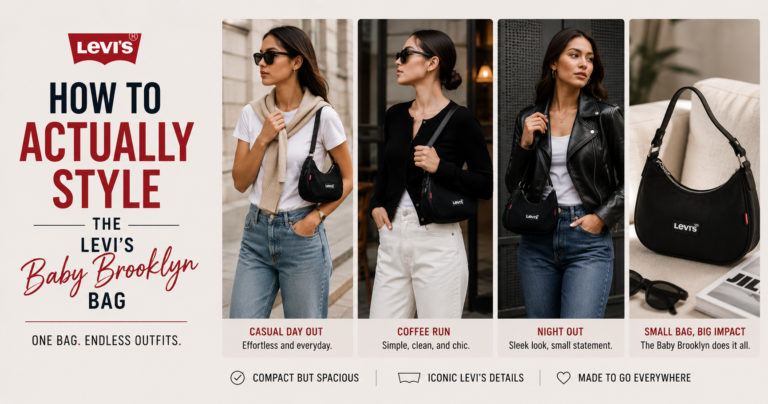 How to Actually Style the Levi's Baby Brooklyn Bag