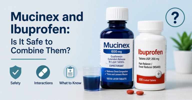 Mucinex and Ibuprofen: Is It Safe to Combine Them?