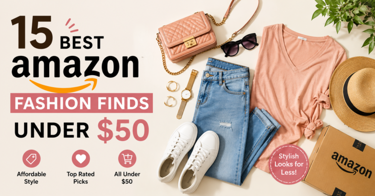Amazon fashion finds under $50 for stylish budget shopping