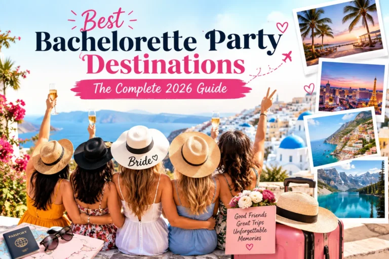 Best bachelorette party destinations for an unforgettable 2026 girls’ getaway and celebration.