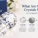 Swarovski crystals made of lead-free crystal glass, metal oxides, special coatings, and precision cutting.