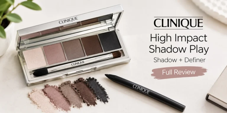 Clinique High Impact Shadow Play Shadow + Definer eyeshadow for creating defined and high-impact eye looks.