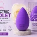 Beautyblender Electric Violet Makeup Sponge 1 Unit in vibrant purple