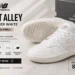 CTALYMSJ NB CT Alley Leather White sneakers with a clean classic design