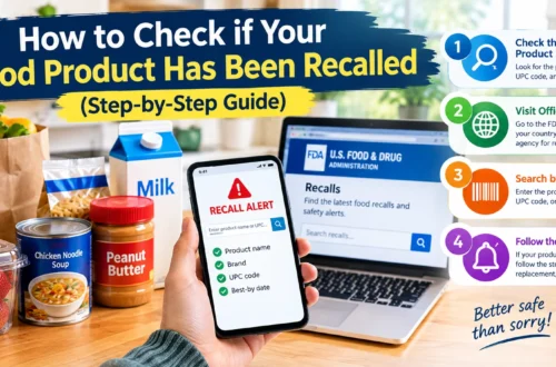 How to Check if Your Food Product Has Been Recalled (Step-by-Step Guide)