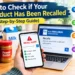 How to Check if Your Food Product Has Been Recalled (Step-by-Step Guide)