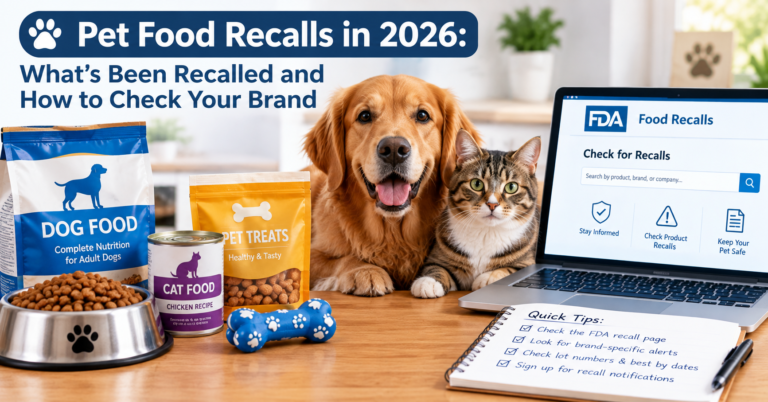 Pet Food Recalls 2026: Current List and How to Check Your Brand