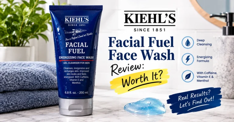 Kiehl's Facial Fuel Energizing Face Wash for a refreshing and energizing daily facial cleansing routine.